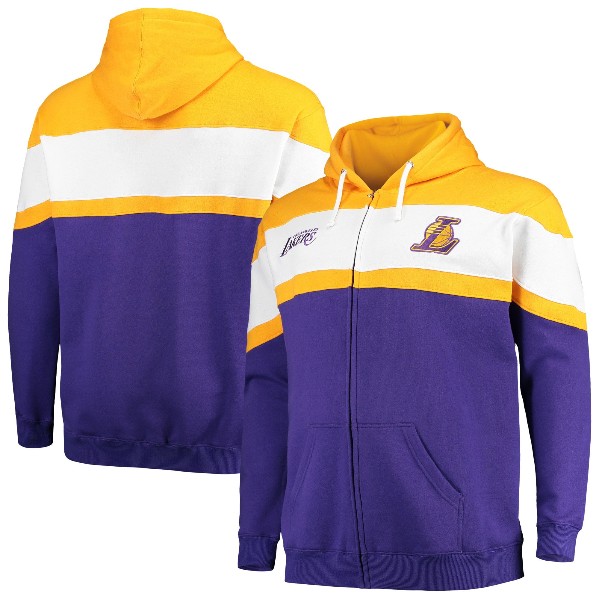 purple and gold sweatshirt