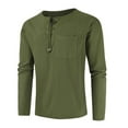 thumbnail image 2 of Chandail pour Hommes Mode Décontracté Chandail Col en V Chandail de Sport Haut de Base Blouse, 2 of 7