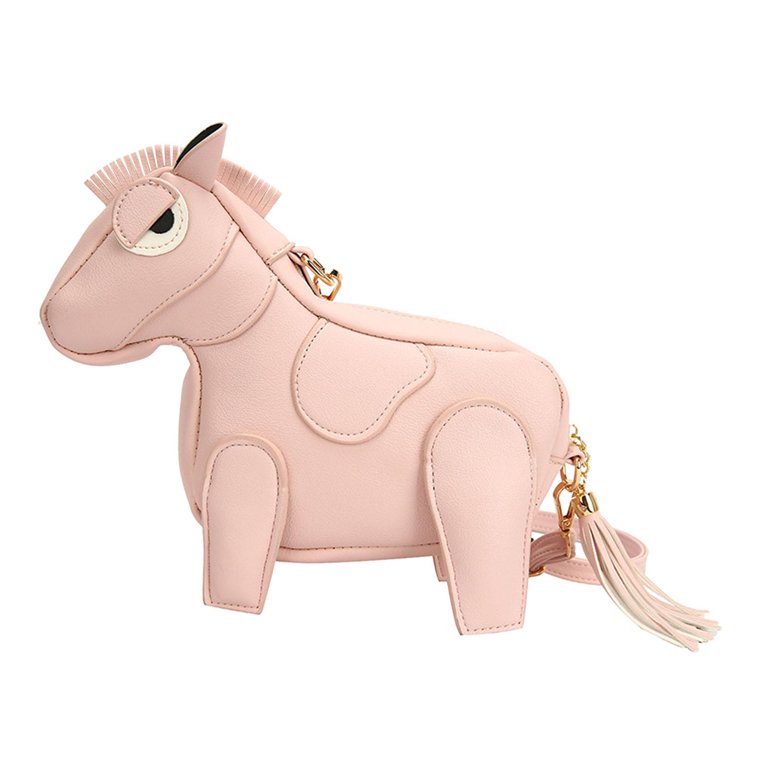 SLOWのHORSE PIT SHOULDER BAG M Stassi Horse Bit Shoulder Bag - Chocolate