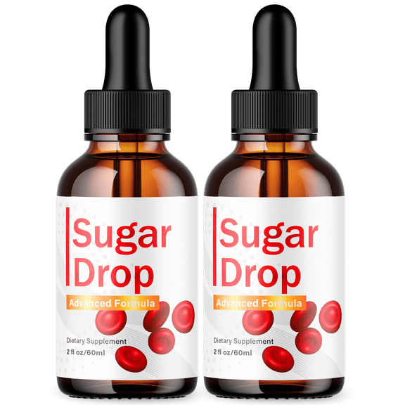 Sugar Drop Advanced Formula Drops Natural Support Supplement SugarDrop 60 Servings