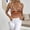 Burning Orange, variant on Women's Ethnic Style Halter Top for Summer Leisure, Vacation, and Party