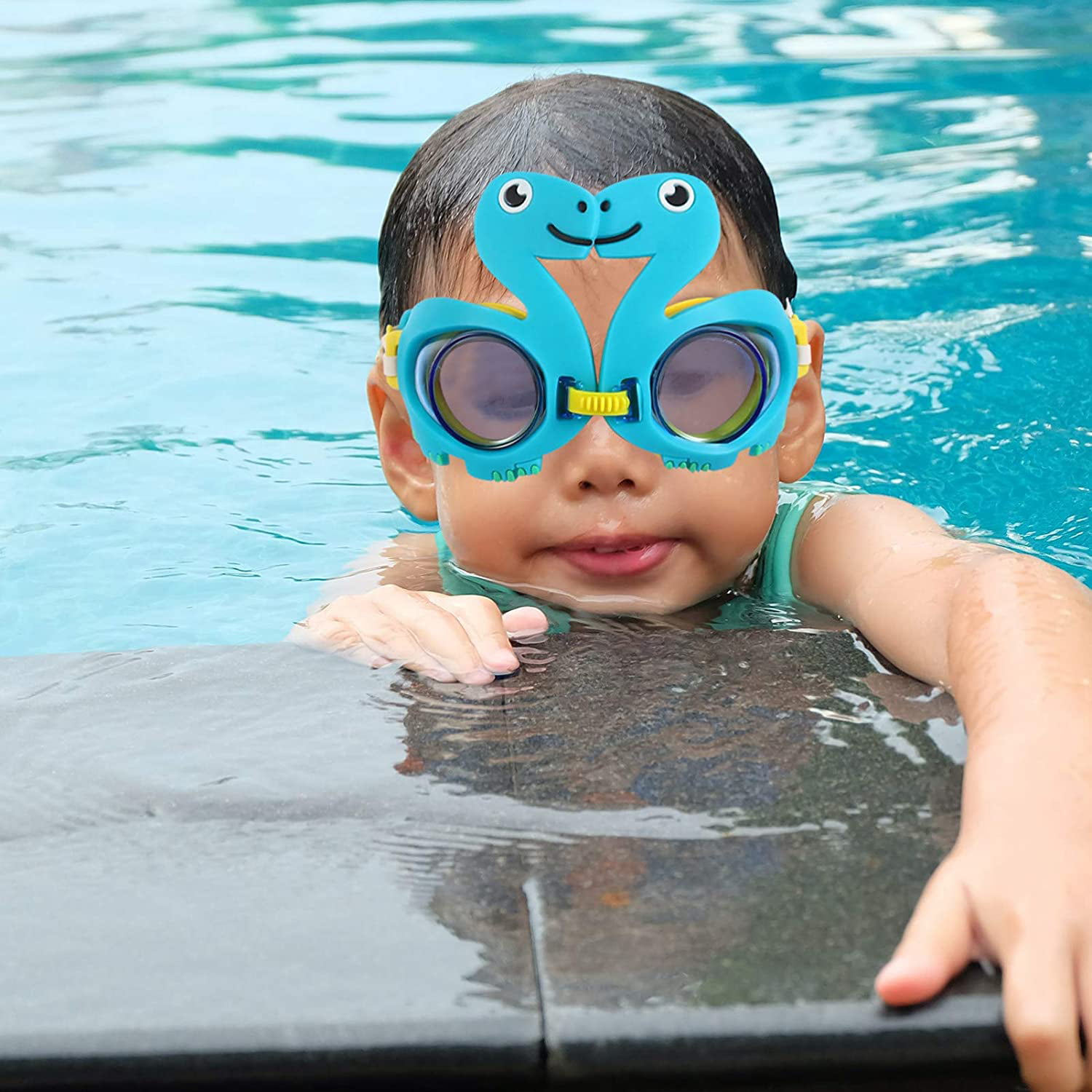 Kids Anti-Fog Swimming Goggles Pool Swim Glasses For Child Boys Girls Swimming 