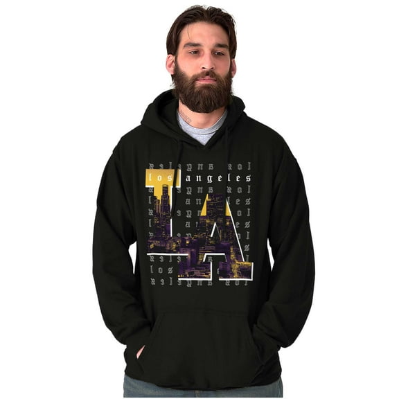 Urban Streetwear Los Angeles LA CA Hoodie Sweatshirt Women Men Brisco Brands S