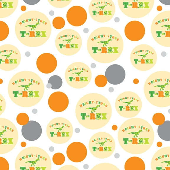 Dinosaur Train T-Rex Weight 7 Tons Premium Gift Wrap Wrapping Paper Roll