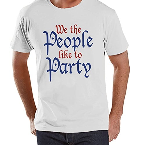 Custom Party Shop Men's We The People 
