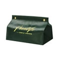 thumbnail image 2 of EGNMCR Car Exterior Accessories New Leather Facial Tissue Box Cover Rectangular Napkin Snap Closure tissue Closure, 2 of 6