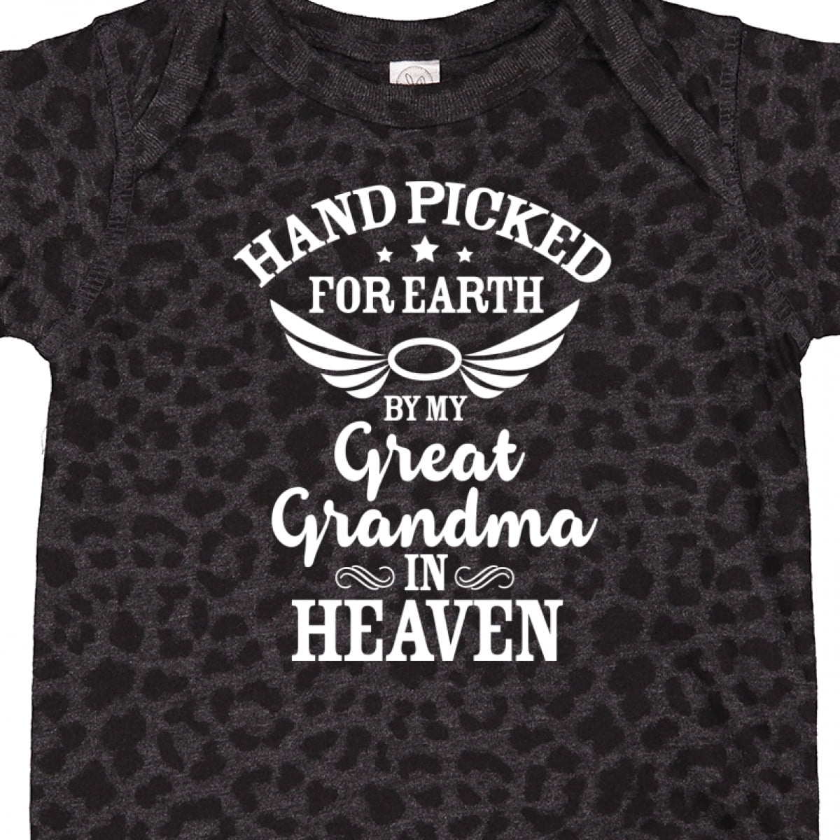 Inktastic Handpicked for Earth by My Great Grandma in Heaven Boys or Girls Baby Bodysuit