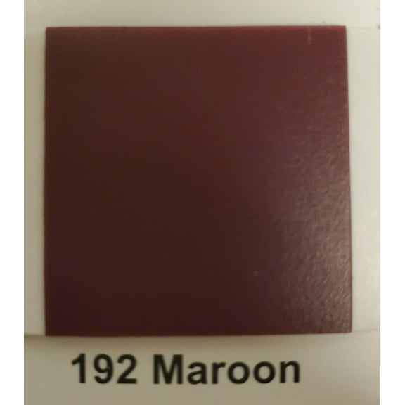5 PACK HDPE POLYETHYLENE MATTE MAROON PLASTIC SHEET .055” THICK 24” X 48”