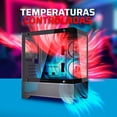 thumbnail image 3 of Gabinete Gamer BALAM RUSH TANK PERFORM 3200 Micro ATX Mini Torre 3 Fan Cristal Templado ARGB Negro BR-941655, 3 of 6