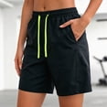 thumbnail image 2 of KPOPLK High Waisted Split Running Shorts for Women 7" - Comfy Mesh Liner for Workout Athletic Gym Track Quick Dry S-3XL Size S,Black, 2 of 8