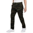 thumbnail image 4 of X RAY JEANS Mens Utility Cargo Pants, Olive Camo, 38X32, 4 of 9