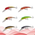 thumbnail image 3 of 6 cebos flotantes de pesca de 9 cm, realistas, con cuentas de acero incorporadas, para pesca., 3 of 7