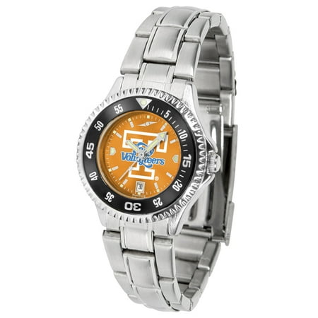 Anochrome Ladies Steel Watch - Linkswalker Tennessee Lady Volunteers Ladies' Steel Anochrome Bezel Watch