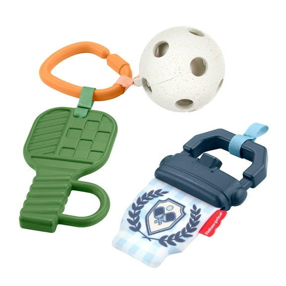Fisher-Price – Moments Mini-Moi – Jouons au Pickleball, 3 jouets