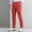 Red, variant on WIZUTIZ Men's Plaid Skinny Dress Pants - Stretch Straight Leg Outdoor Business Casual Golf Pants with Pockets