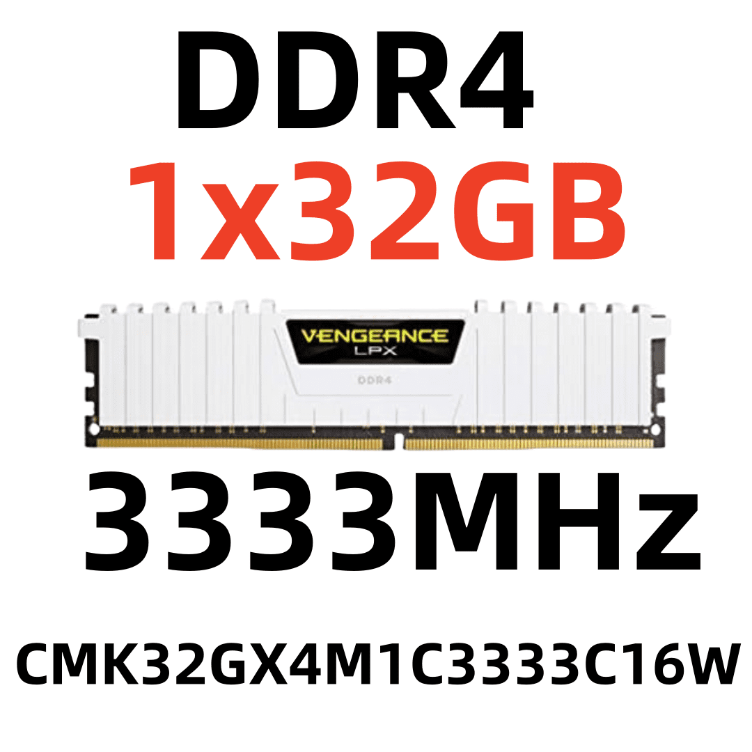 Corsair Vengeance LPX 64GB (2x 32GB) DDR4 3200 PC4-25600 C16 1.35V