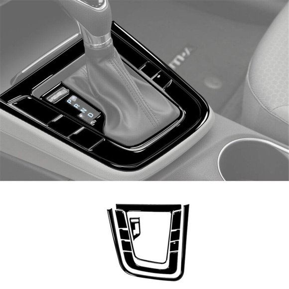 Piano Black Interior Gear Shift Panel Cover Trim for Hyundai for Elantra 2016-2018