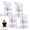 Large 4PCS, variant on 2/4 Pack No-Pump Vacuum Storage Bags, Heavy-Duty Cube Compression Bags for Comforters and Clothes, Reusable Space-Saving Bags with Double Zip Seal, Clear Standing Storage Bags