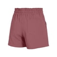 thumbnail image 5 of Beach Shorts for Women Summer Casual Lightweight Elastic High Waist Wide Leg Loose Fit Athletic Shorts with Pockets, 5 of 5
