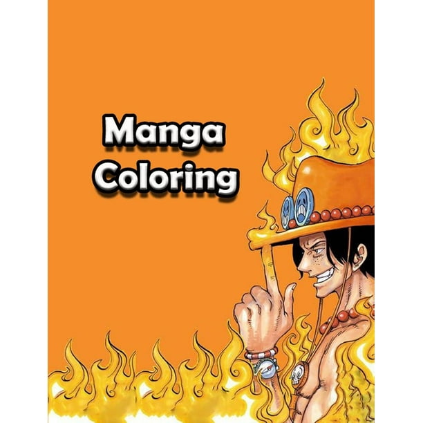 Manga Coloring Funny Japanese Anime Manga Coloring Books Naruto One Pice Dragon Ball Attack On Titans And More For Adults And Kids Paperback Walmart Com Walmart Com