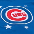 thumbnail image 6 of Women's Mitchell & Ness Royal Chicago Cubs Pep Rally Cropped Boxy T-Shirt, 6 of 7