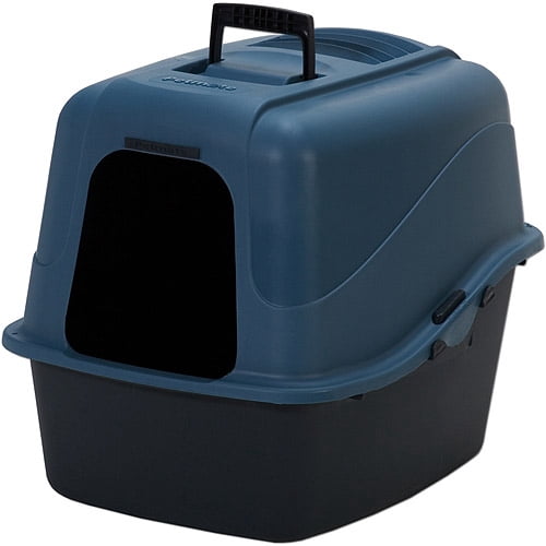 hooded litter box walmart