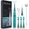thumbnail image 1 of Teeth Cleaner,Tooth Cleaning Kits,2 in 1 Electric Ultrasonic Plaque Remover and Toothbrush for Remove Teeth Stain tartar Plaque Calculus with Led 5 Adjustable Modes and Cleaning Tools, 1 of 5