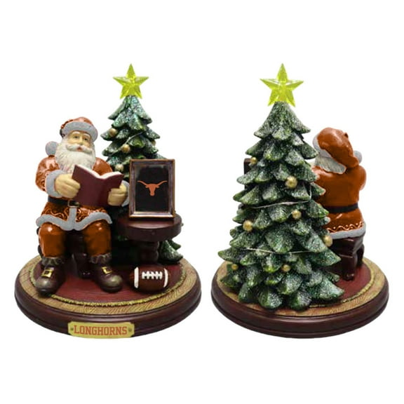 The Memory Company Texas Longhorns Christmas Story Santa Figurine