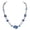 NK_10686_Classic_Blue, variant on Bocar Crystal Beaded Collar Necklace for Women Fashion Handmade Bib Costume Jewelry Gift(NK_10686_Champagne)