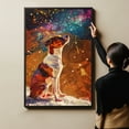 thumbnail image 6 of Smooth Fox Terrier Dog Art Print Poster, Wall art Canvas Painting Decor, Dog Pop Starry Night Art Home Decor Artwork For Bedroom Living Room Bathroom Décor, 6 of 6