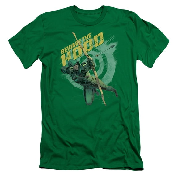 Arrow Beware S/S Adult 30/1 T-Shirt Kelly Green
