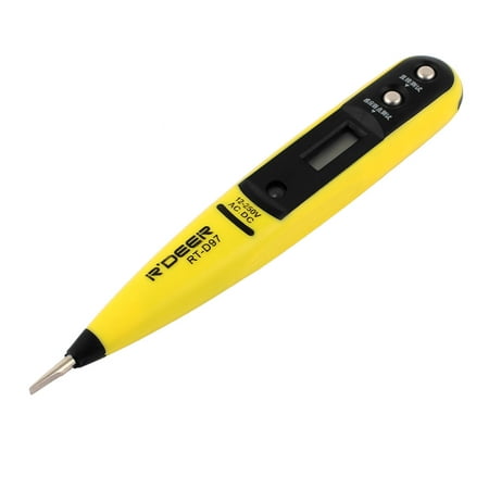 Electric Digital Test Pen /DC 12V-250V Voltage Measure Detector Meter
