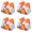 Orange, variant on Gytml 4 Pack Wall Mount Mop Broom Holder Clip Rustproof Stainless Steel Mop Gripper No Drill Utility Tool Storage Clip For Home Laundry Room Garage(Blue-4Pcs)