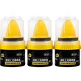 thumbnail image 1 of 3pcs Quick Polish Double-sided Leather Shoe Brush Polish Brush Shoe Maintenance Brightening Cleaning Duster Sponge Wipe Colorless, 1 of 5