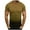 Khaki, variant on lcziwo Short Sleeve Tshirts Shirts for Men Tie Dye T Shirt Striped Color Block Shirt Round Neck Tee Shirt Graphic Fashion Top 2024 Light Blue S