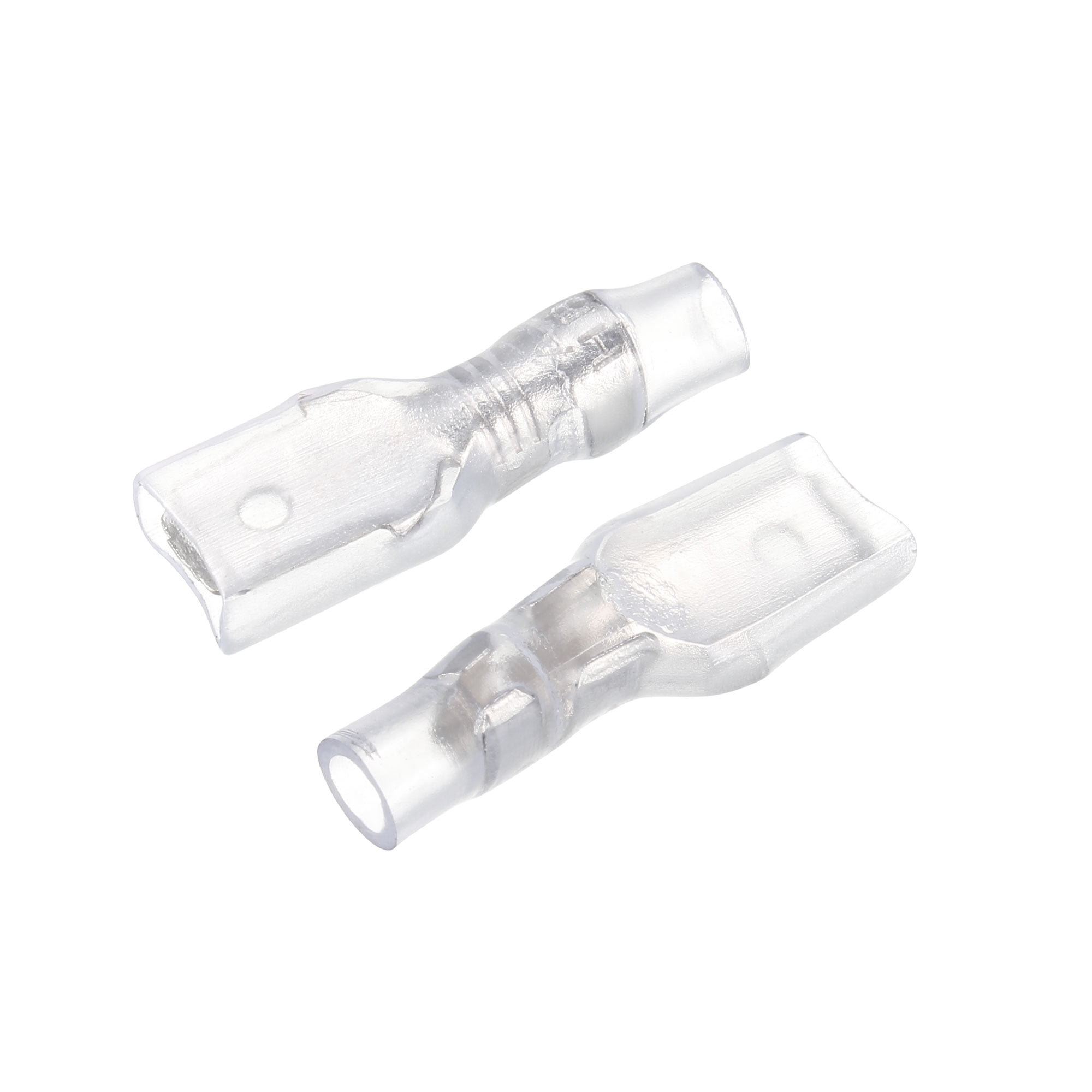 100pcs 4.8mm Quick Splice Wire Terminal Male Spade Connector with