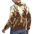 thumbnail image 6 of Xecao Western Rabbit Cowboy Pattern Men's Adult Pullover Hoodie,Hooded Sweatshirt-Small, 6 of 7