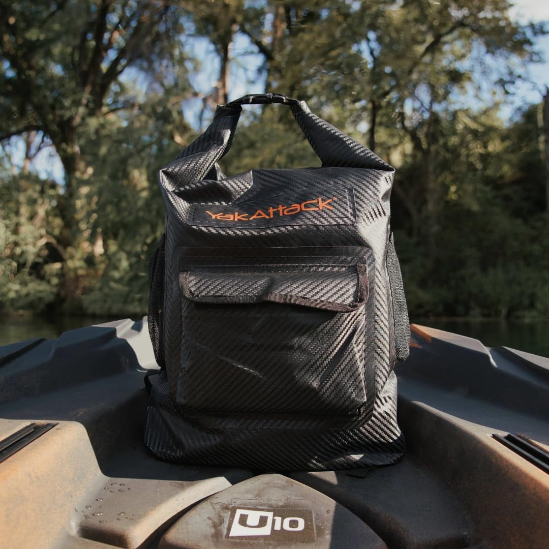 YakAttack Roll-Top Dry Bag Backpack Waterproof 20L