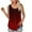 Wine, variant on Njoeus Womens Tank Tops Summer T Shirts Floral / Printed Pleated Sleeveless Tunic Blouse Shirt Casual Loose Flare Tank Top S-XXL