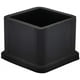 thumbnail image 1 of Juego de 4 tapas de goma antideslizantes cuadradas para patas de sillas, patas de mesa, 40 x 40 mm (4,0 x 4,0 cm), negro Zhivalor XDJZ-111-24, 1 of 6