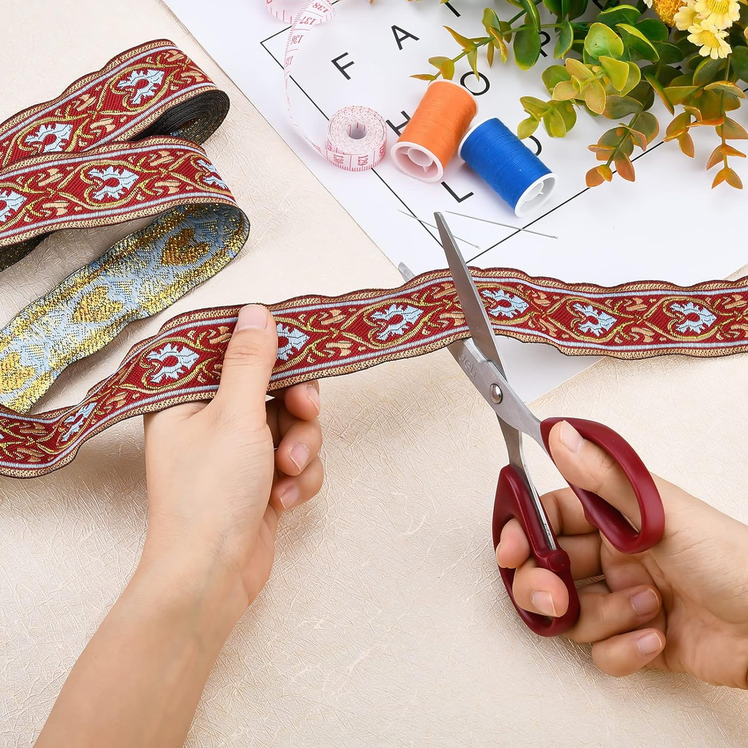 な*つ様 LE'RURE Shoulder ribbon jacquard dr Shoulder ribbon