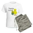 thumbnail image 5 of CafePress - Bagpipe Chick Text Women's Light Pajamas - Women's Short Sleeve Print T-Shirt and Pants Light Cotton Pajama Set, 5 of 7