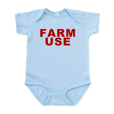 

CafePress - Farm Use Infant Bodysuit - Baby Light Bodysuit Size Newborn - 24 Months