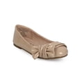 thumbnail image 1 of New Girl Soda Moby-2S Patent Round Toe Slip On Bow Ballet Flat Size 9 - 4, 1 of 5