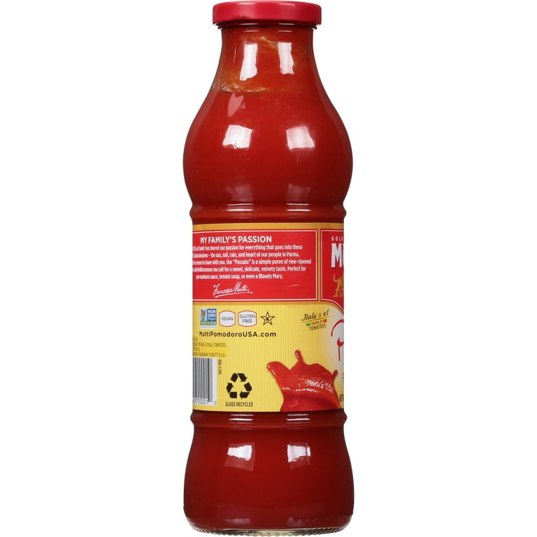 Mutti Classic Tomato Puree Passata, 2 Pack, 24.5 oz, Italian