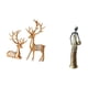 thumbnail image 5 of Estatua de escultura de ciervo,Estatua de ciervo,adorno de mesa,decoración del hogar,Figura de escritorio,Artesanía de escritorio con figuras africanas coleccionables,Estatua de dama, 5 of 8