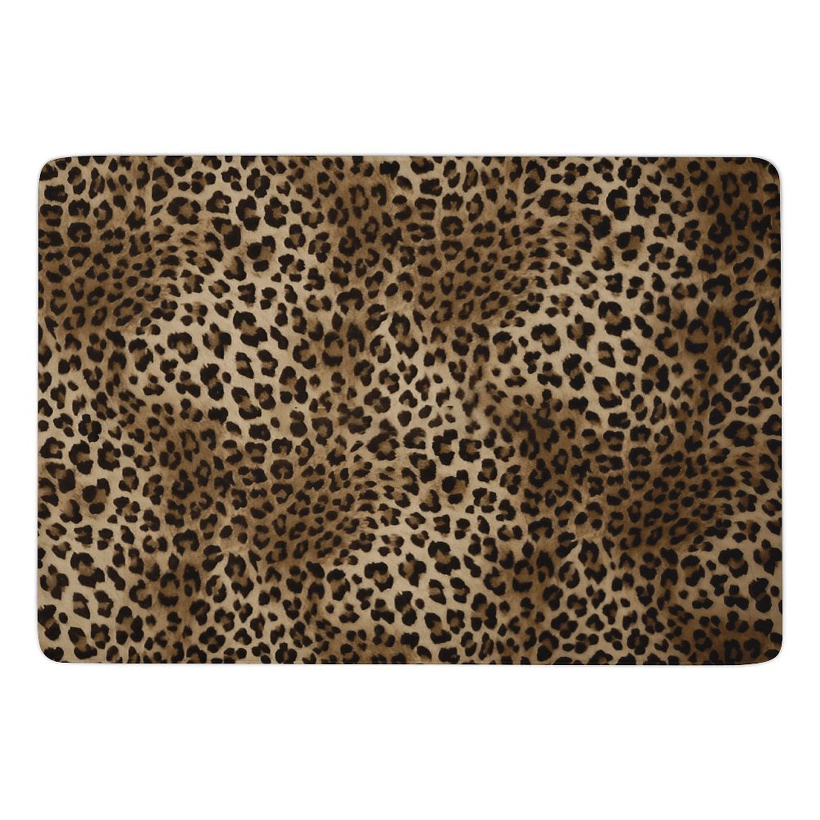 Leopard Print Carpet Style Living Room Bedroom Soft Comfy Rug Modern 3d Entry Door Mats Household 63"x 79"