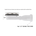 thumbnail image 5 of Slim Design Low Shower Drain 90mm 36 L/min ABS Chrome Plated, 5 of 5