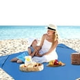 thumbnail image 5 of Utoimkio Beach Blanket Sandproof Extra Large Waterproof Beach Mat Beach Accessories,Big & Compact Beach Blanket Quick Drying,Lightweight & Durable with 4 Corner Pockets, 5 of 8