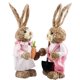 thumbnail image 4 of Eliminación de totora simulada ANGGREK conejito de Pascua adornos pastorales para El hogar 2 uds Estilo 18, 4 of 8